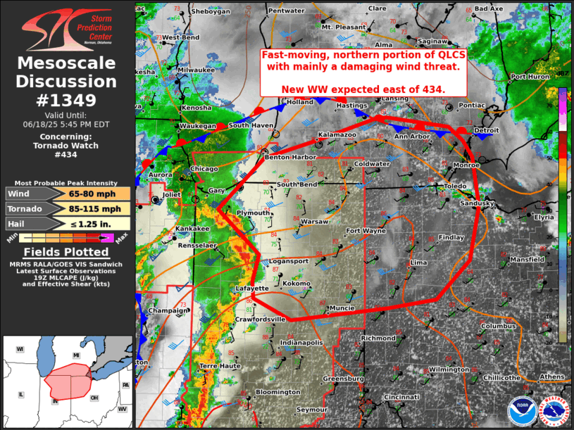 Mesoscale Discussion 1349