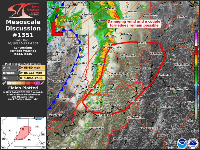 Mesoscale Discussion 1351