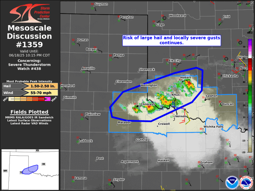 Mesoscale Discussion 1359