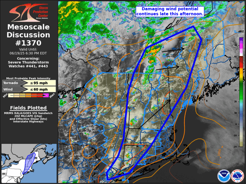 Mesoscale Discussion 1370