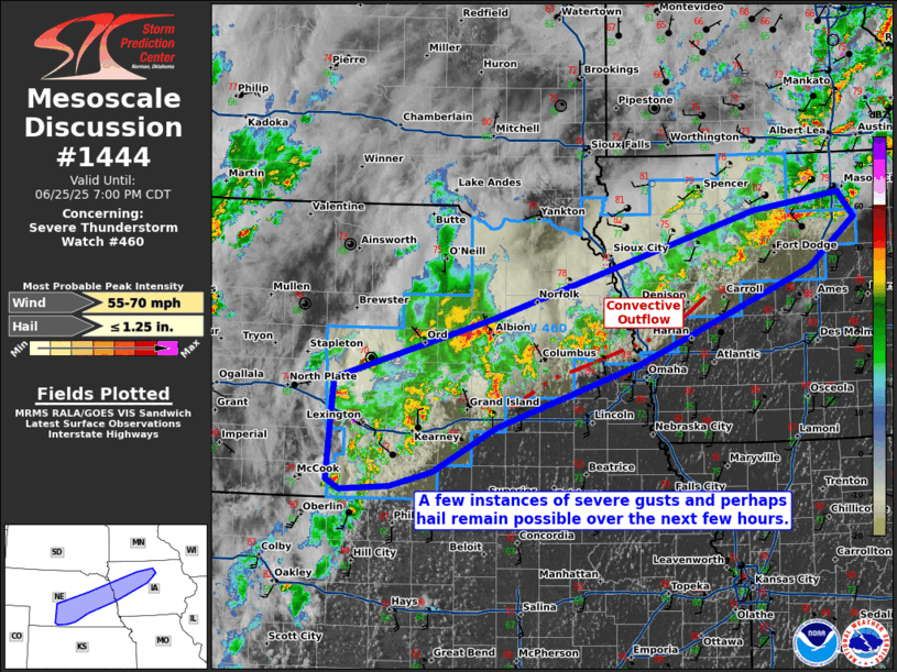 Mesoscale Discussion 1444