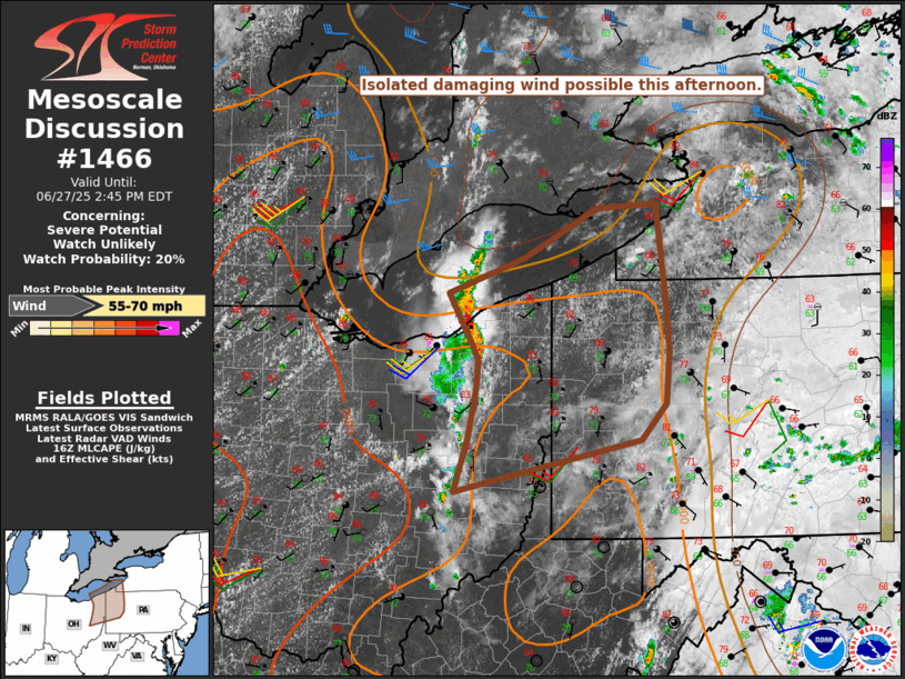 Mesoscale Discussion 1466