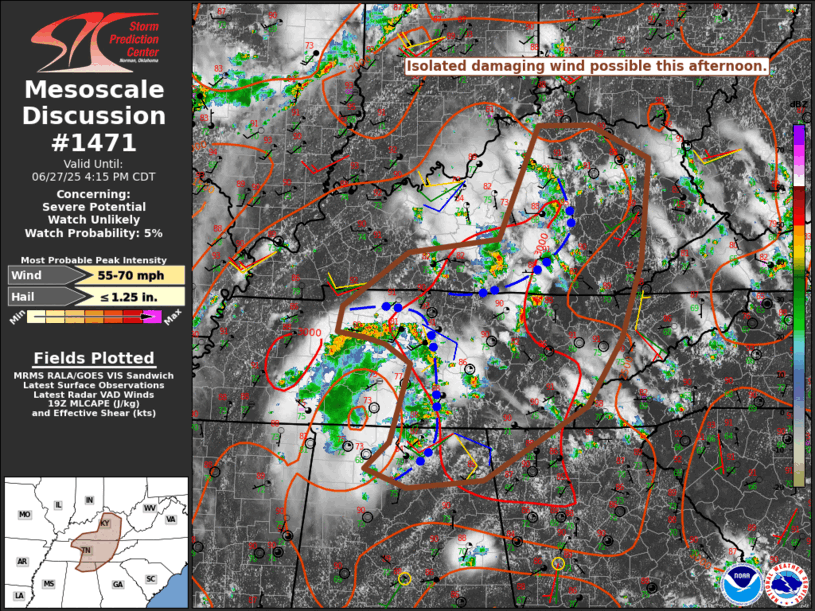 Mesoscale Discussion 1471
