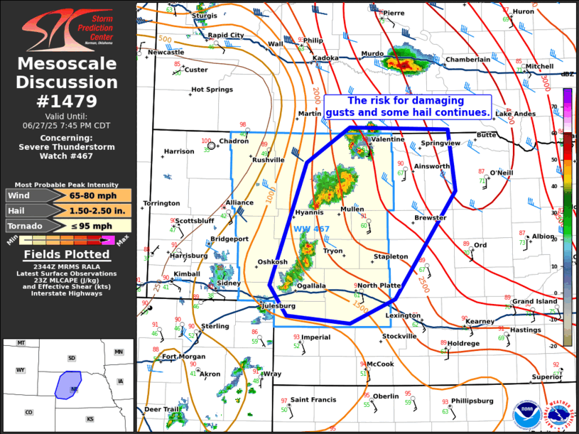 Mesoscale Discussion 1479