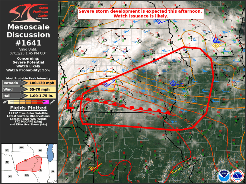 Mesoscale Discussion 1641