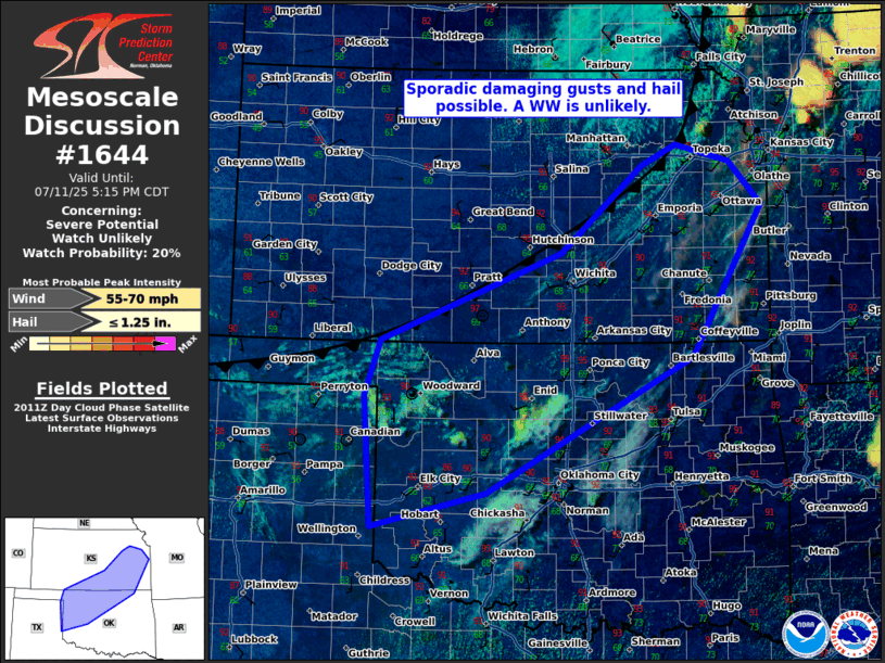 Mesoscale Discussion 1644