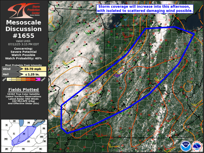 Mesoscale Discussion 1655