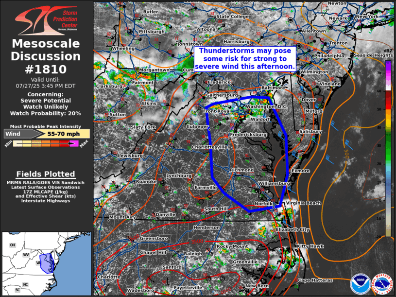 Mesoscale Discussion 1810