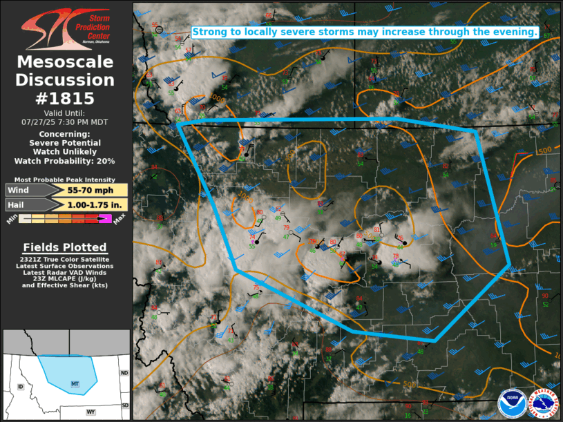 Mesoscale Discussion 1815