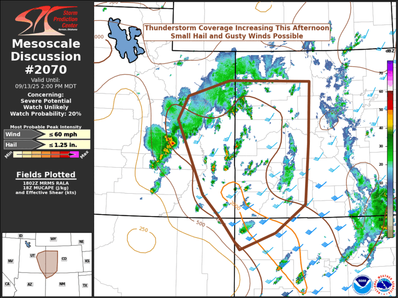 Mesoscale Discussion 2070