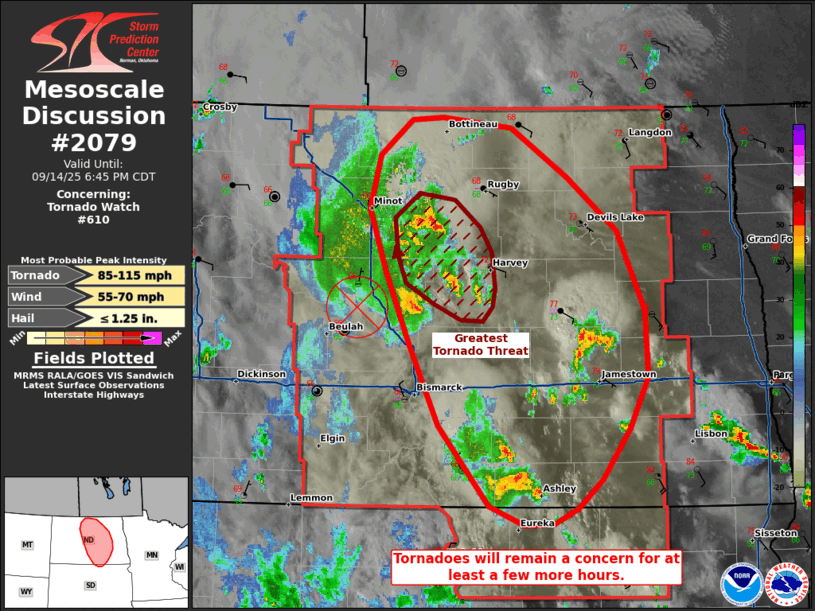 Mesoscale Discussion 2079