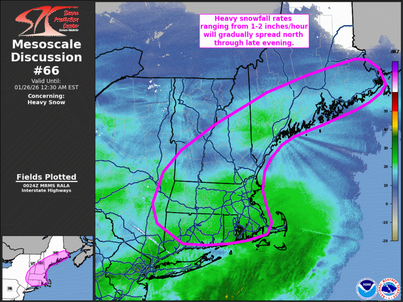 Mesoscale Discussion 66