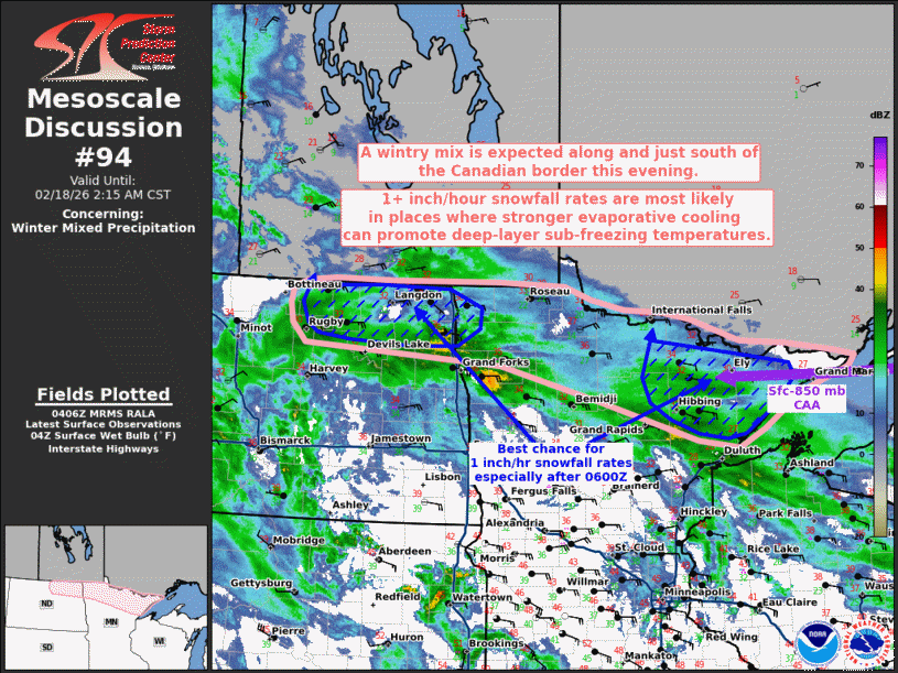 Mesoscale Discussion 94