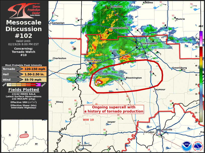 Mesoscale Discussion 102