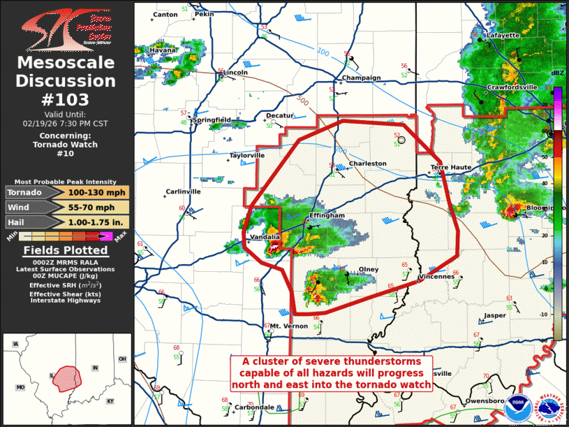 Mesoscale Discussion 103
