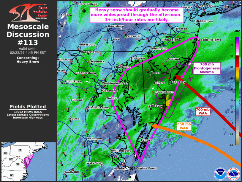Mesoscale Discussion 113
