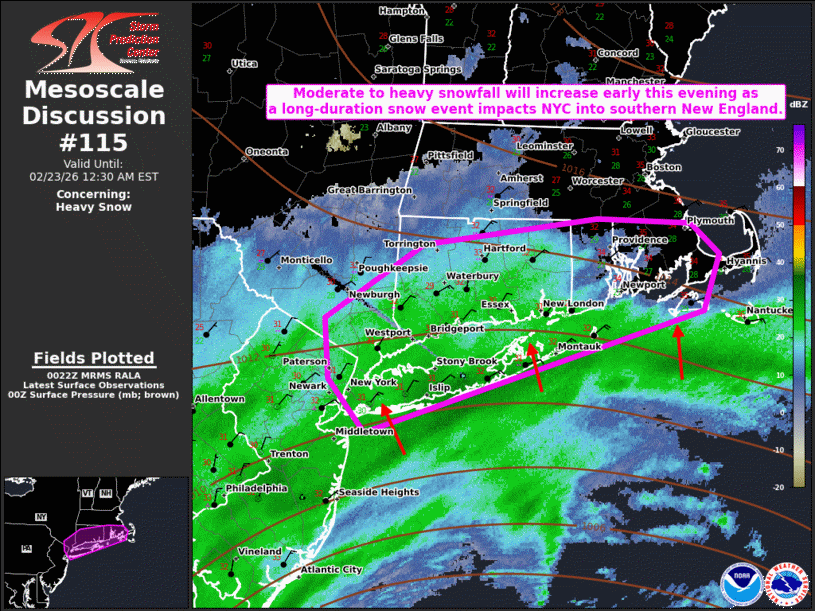 Mesoscale Discussion 115